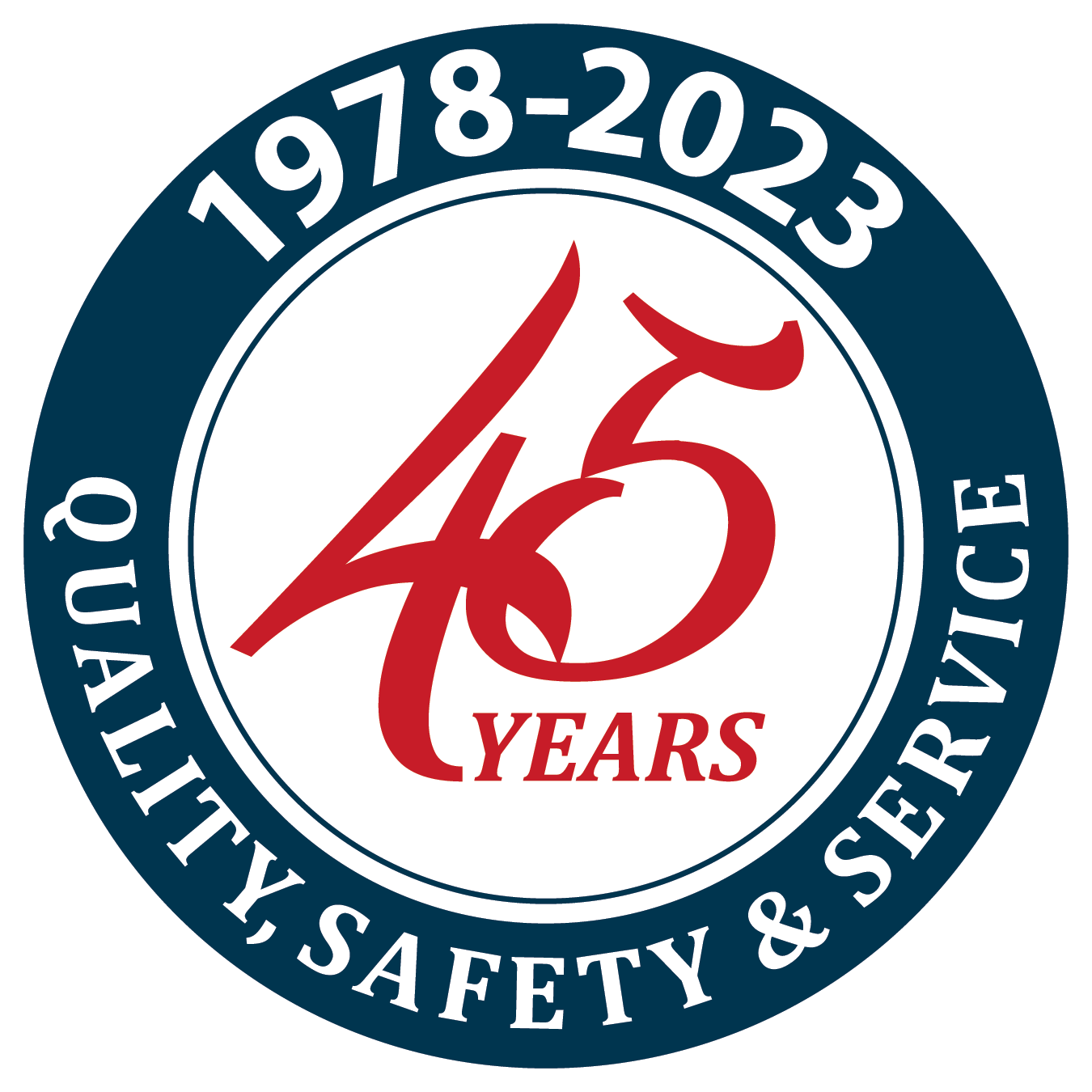 Hanks 42 Year Logo